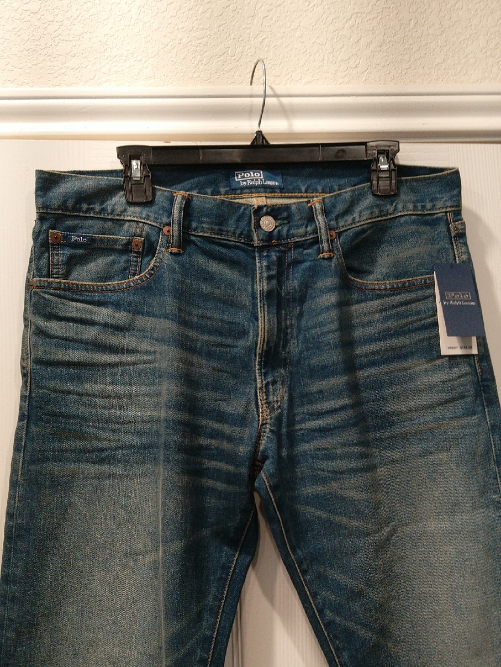 Polo by Ralph Lauren Sullivan Slim Ring - Spun Stretch Denim Jeans Men's 34×34